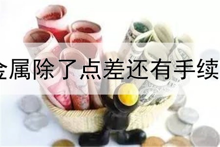  贵金属除了点差还有手续费吗