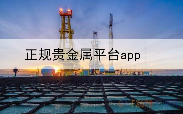  正规贵金属平台app