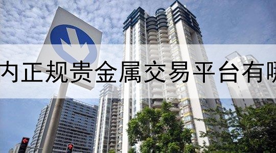  国内正规贵金属交易平台有哪些