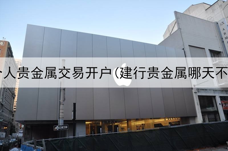  暂停个人贵金属交易开户(建行贵金属哪天不交易)