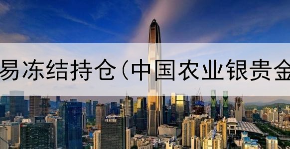  贵金属交易冻结持仓(中国农业银贵金属交易)