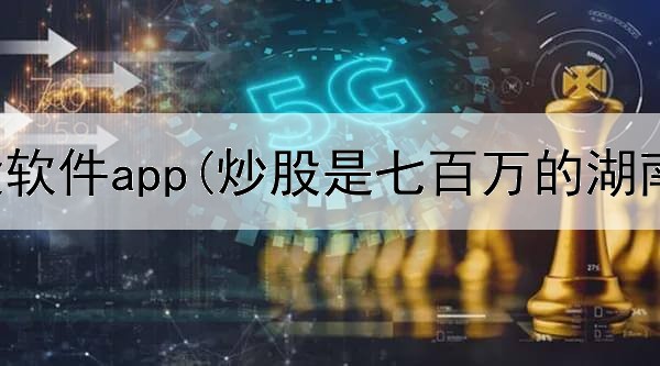 广东炒股软件app(炒股是七百万的湖南人)