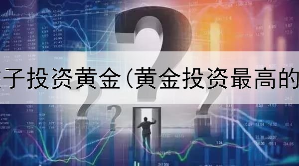 如何为孩子投资黄金(黄金投资最高的行业是)